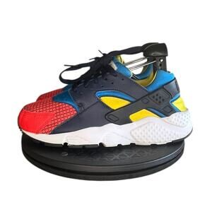 Nike Huarache Run Now GS Sneakers Shoes Spiderman Colors Size 6Y Boys